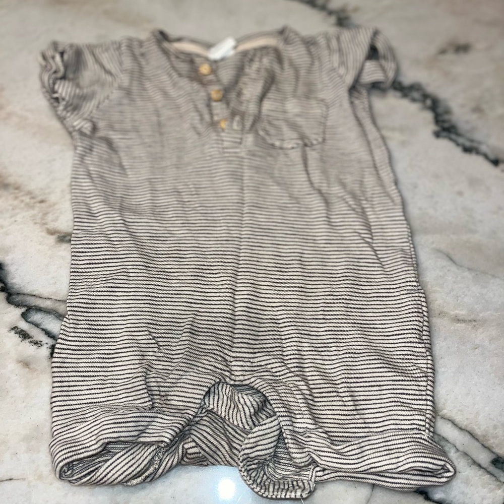 Gender neutral baby romper